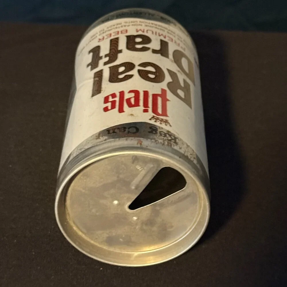 Piels Real Draft  vintage beer can